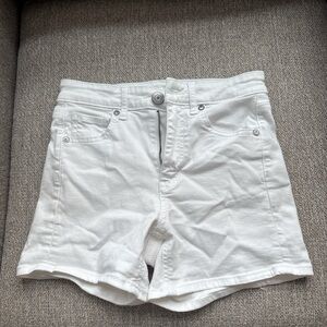 American Eagle Outfitters White Jean Shorts